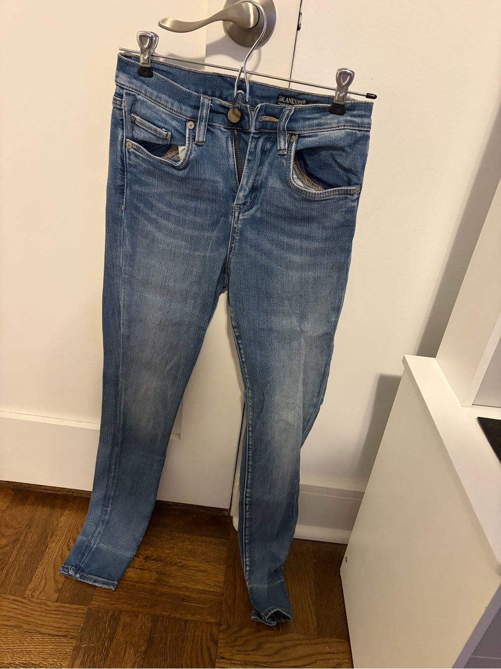 Blank NYC Women's Skinny Jeans in Light Blue Wash